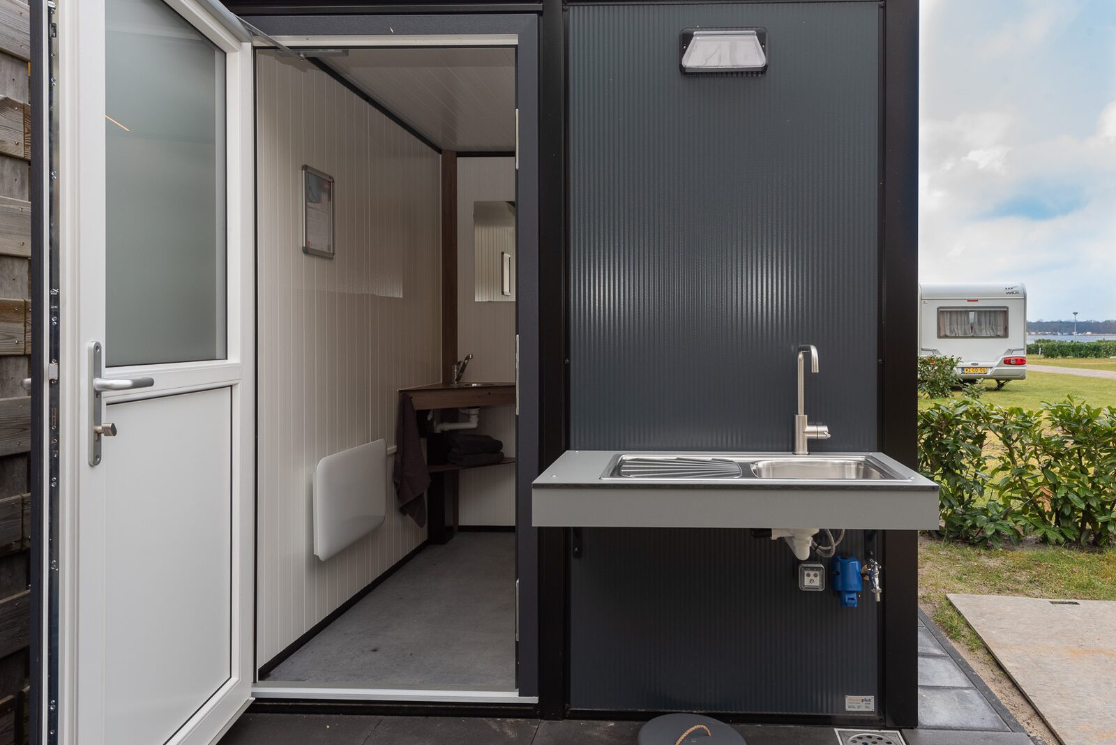 Comfortplaats met privé sanitair